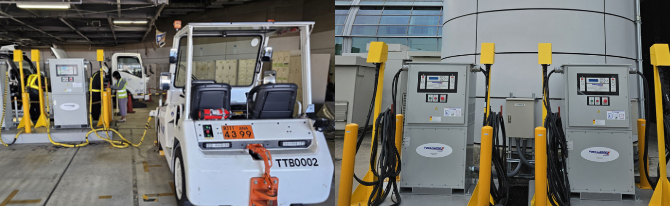 羽田空港第2ターミナルでの様子