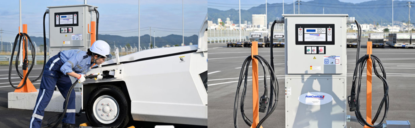 神戸空港での様子